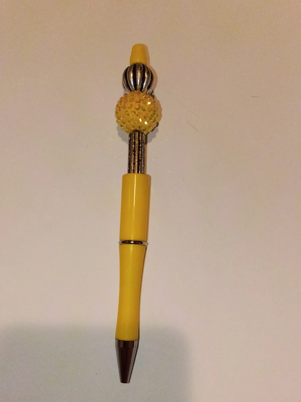 Yellow Decorative Beaded Pen - Home Accents